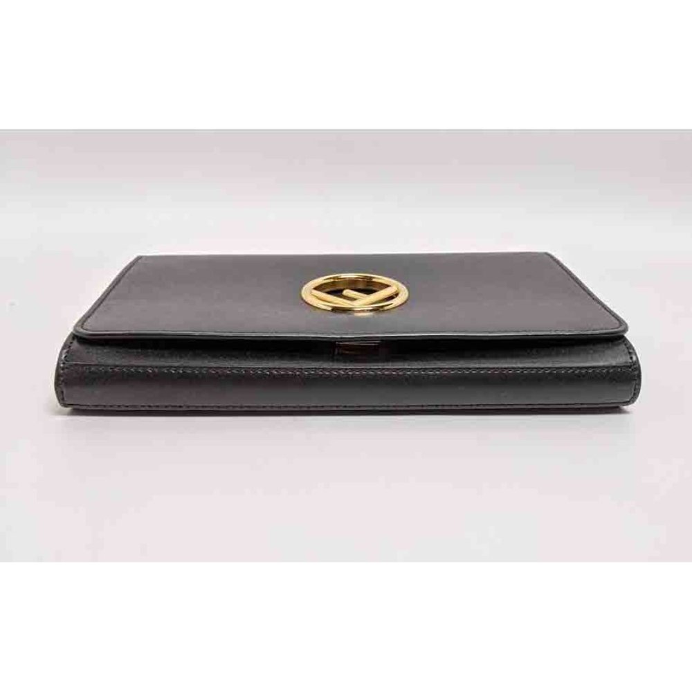 SOLD Fendi Black Kan I Chain Wallet - Picture 2 of 8